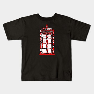 VH-ized Tardis ! Kids T-Shirt